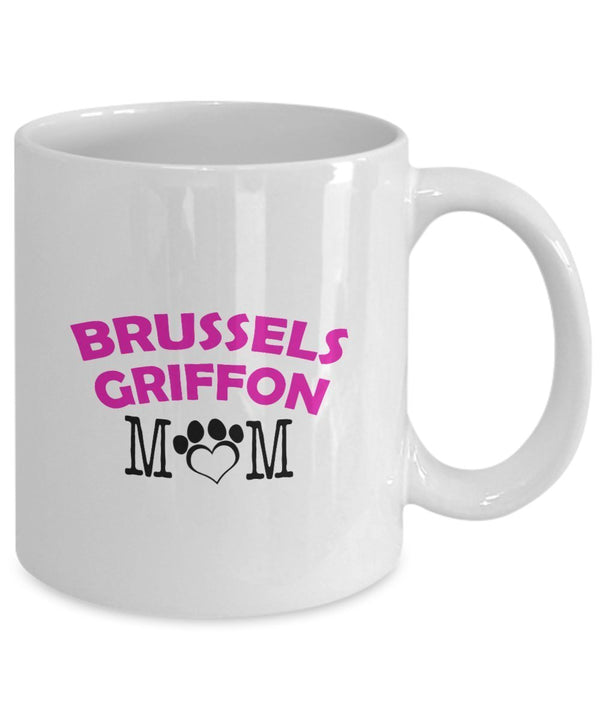 Spreadpassion Funny Brussels Griffon Couple Mug – Bruxelles Griffon Dad – Bruxelles Griffon Mom – Bruxelles Griffon Lover Gifts – Idée Cadeau Unique En Céramique (Mom)
