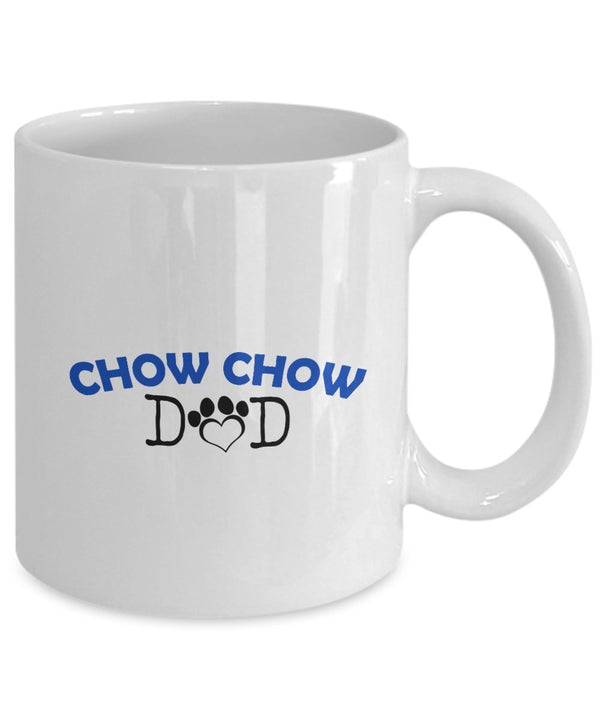Spreadpassion Funny Chow Chow Couple Mug – Chow Chow Dad – Chow Chow Mom – Chow Chow Lover Gifts - Unique Ceramic Gifts Idea (Dad & Mom) Dad Variant Sold Out Or Unavailable
