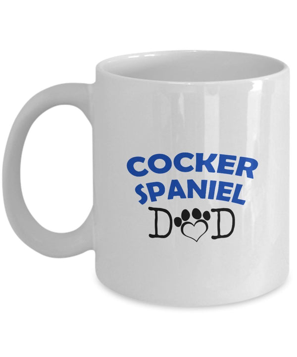 spreadpassion Funny Cocker Spaniel Couple Mug – Cocker Spaniel Dad – Cocker Spaniel Mom – Cocker Spaniel Lover Gifts - Unique Ceramic Gifts Idea (Dad & Mom) Dad Variant sold out or unavailable