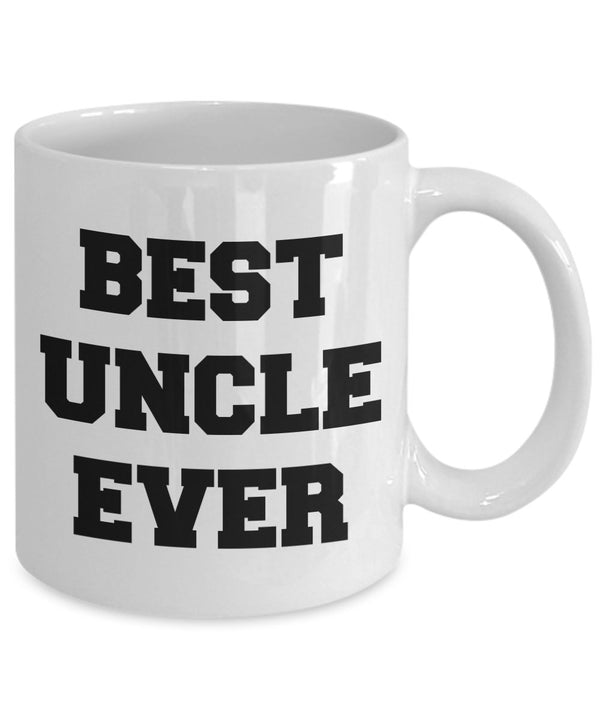 Spreadpassion Funny Gifts For Uncle - Best Uncle Ever - Uncle Coffee Mug - Unique Gifts Idea - 11 Oz Ceramic Mug
