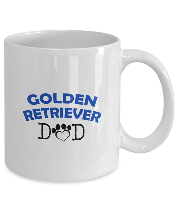 Spreadpassion Funny Golden Retriever Couple Mug – Golden Retriever Dad – Golden Retriever Mom – Golden Retriever Lover Gifts - Unique Ceramic Gifts Idea (Dad & Mom) Dad Variant Sold Out Or Unavailable