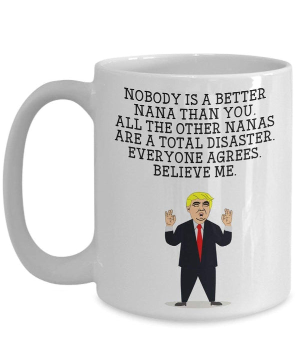 Spreadpassion Funny K? Mmern Trump Head Becher – Donald Trump Kaffeetasse – Neuheit Geschenkidee Stepdad Gag Idee Präsident