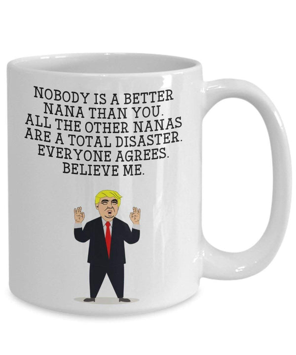 Spreadpassion Funny K? Mmern Trump Head Becher – Donald Trump Kaffeetasse – Neuheit Geschenkidee Stepdad Gag Idee Präsident