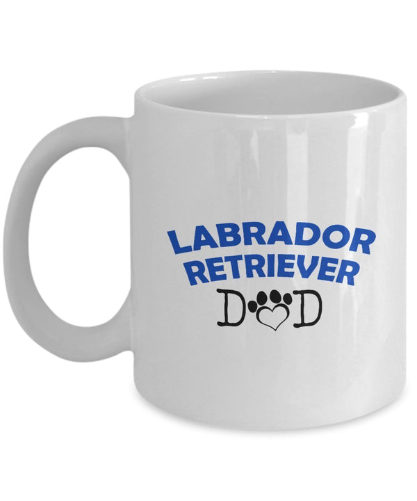 spreadpassion Funny Labrador Retriever Couple Mug – Labrador Retriever Dad – Labrador Retriever Mom – Labrador Retriever Lover Gifts - Unique Ceramic Gifts Idea (Dad) Dad Variant sold out or unavailable