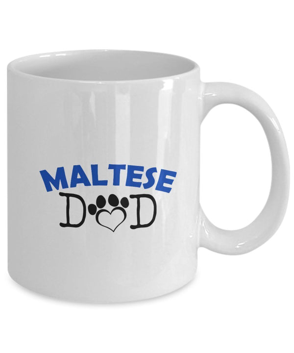 Spreadpassion Funny Maltese Couple Mug – Maltese Dad – Maltese Mom – Maltese Lover Gifts - Unique Ceramic Gifts Idea (Dad & Mom) Dad Variant Sold Out Or Unavailable