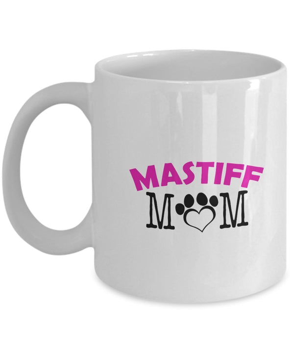 Spreadpassion Funny Mastiff Couple Mug – Mastiff Dad – MastiffMom – Mastiff Lover Gifts - Unique Ceramic Gifts Idea (Mom) Dad Variant Sold Out Or Unavailable