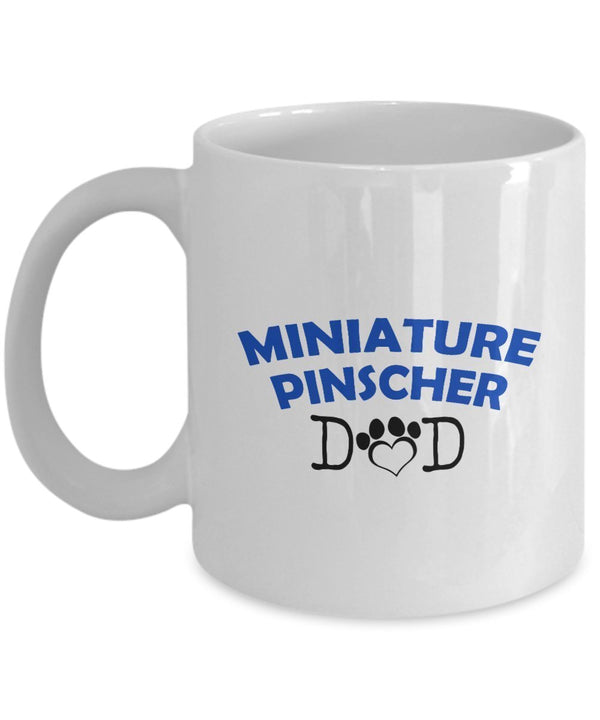 spreadpassion Funny Miniature Schnauzer Couple Mug – Miniature Schnauzer Dad – Miniature Schnauzer Mom – Miniature Schnauzer Lover Gifts - Unique Ceramic Gifts Idea (Dad & Mom) Dad Variant sold out or unavailable
