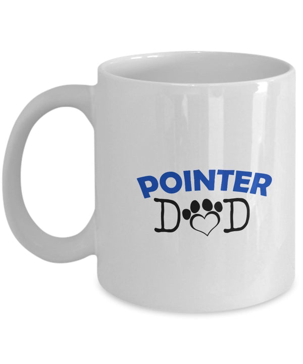 spreadpassion Funny Pointer Couple Mug – Pointer Dad – Pointer Mom – Pointer Lover Gifts - Unique Ceramic Gifts Idea (Dad & Mom) Dad Variant sold out or unavailable