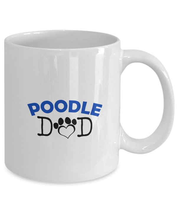 Spreadpassion Funny Poodle Couple Mug – Poodle Dad – Poodle Mom – Poodle Lover Gifts - Unique Ceramic Gifts Idea (Dad) Dad Variant Sold Out Or Unavailable