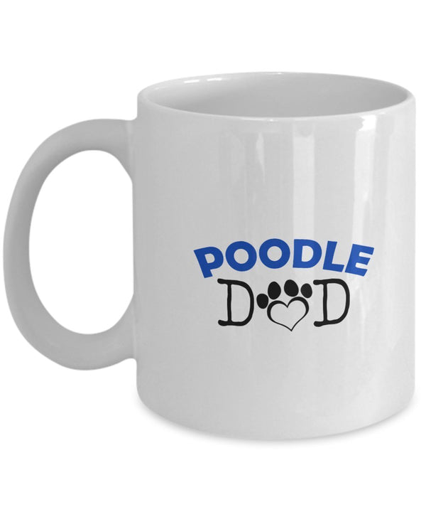 spreadpassion Funny Poodle Couple Mug – Poodle Dad – Poodle Mom – Poodle Lover Gifts - Unique Ceramic Gifts Idea (Dad) Dad Variant sold out or unavailable