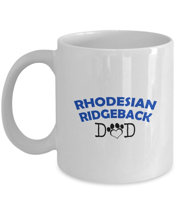 spreadpassion Funny Rhodesian Ridgeback Couple Mug - Rhodesian Ridgeback Dad - Rhodesian Ridgeback Mom - Rhodesian Ridgeback Lover Gifts - Unique Ceramic Gifts Idea (Mom) Dad Variant sold out or unavailable