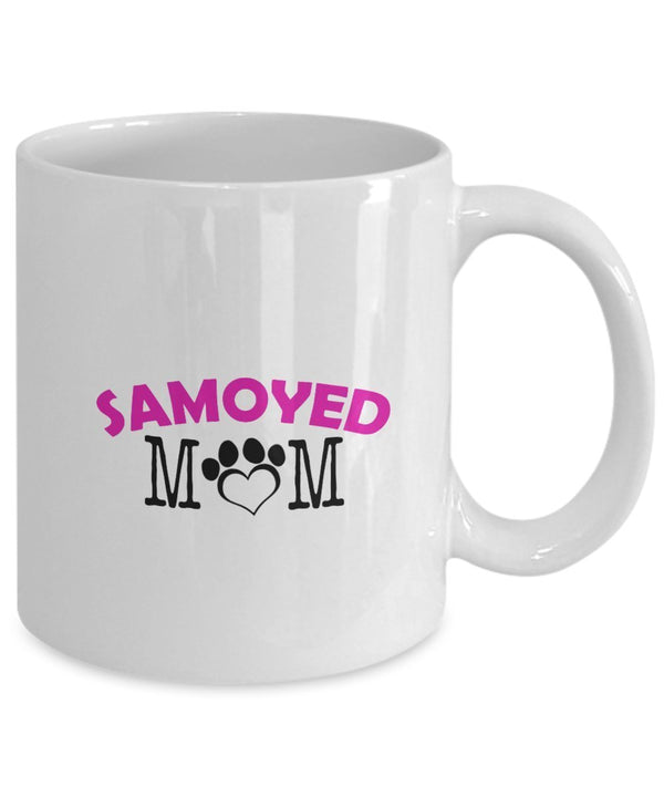 Spreadpassion Funny Samoyed Couple Mug – Samoyed Dad – Samoyed Mom – Samoyed Lover Gifts - Unique Ceramic Gifts Idea (Mom) Dad Variant Sold Out Or Unavailable