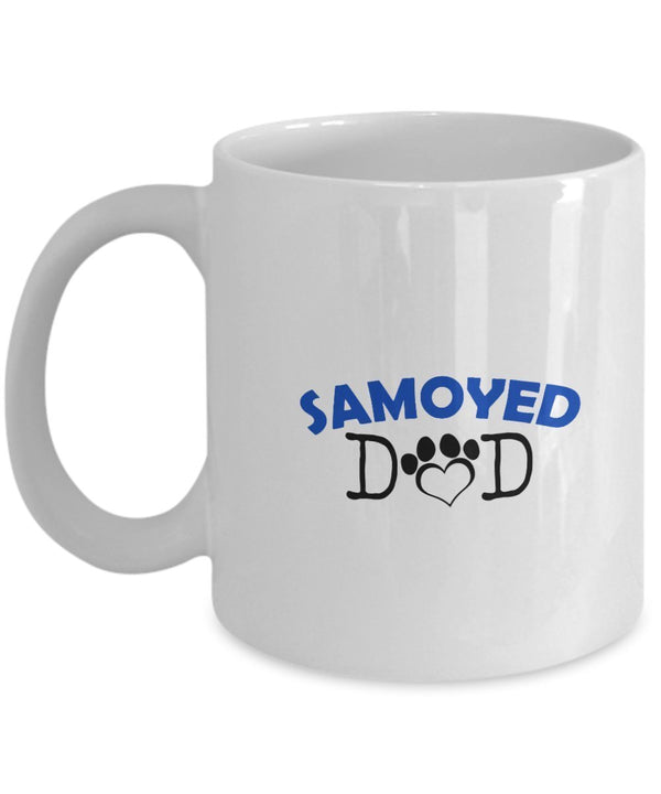 spreadpassion Funny Samoyed Couple Mug – Samoyed Dad – Samoyed Mom – Samoyed Lover Gifts - Unique Ceramic Gifts Idea (Mom) Dad Variant sold out or unavailable