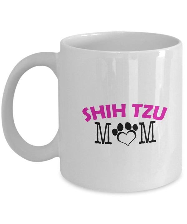 Spreadpassion Funny Shih Tzu Couple Mug – Shih Tzu Dad – Shih Tzu Mom – Shih Tzu Lover Gifts - Unique Ceramic Gifts Idea (Mom) Dad Variant Sold Out Or Unavailable