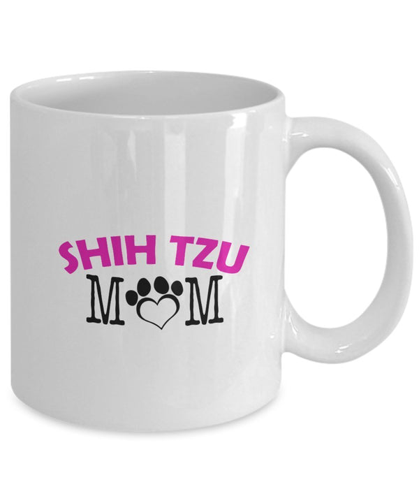 Spreadpassion Funny Shih Tzu Couple Mug – Shih Tzu Dad – Shih Tzu Mom – Shih Tzu Lover Gifts - Unique Ceramic Gifts Idea (Mom) Dad Variant Sold Out Or Unavailable