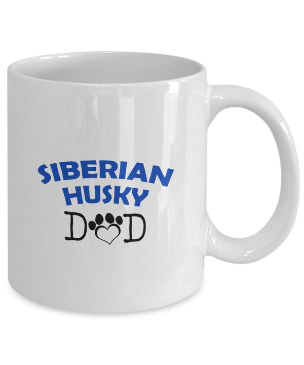 Spreadpassion Funny Siberian Husky Couple Mug – Siberian Husky Dad – Siberian Husky Mom – Siberian Husky Lover Gifts - Unique Ceramic Gifts Idea (Mom) Dad Variant Sold Out Or Unavailable