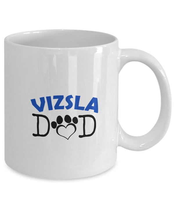 Spreadpassion Funny Vizsla Couple Mug – Vizsla Dad – Vizsla Mom – Vizsla Lover Gifts - Unique Ceramic Gifts Idea (Dad & Mom) Dad Variant Sold Out Or Unavailable