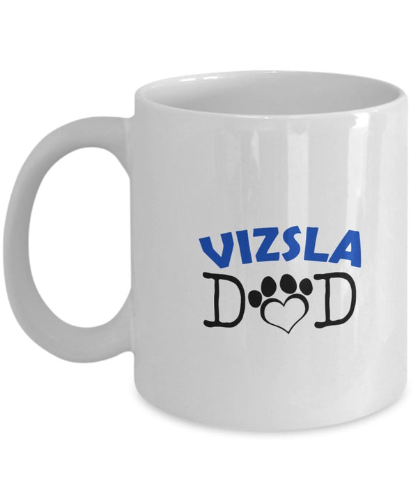 spreadpassion Funny Vizsla Couple Mug – Vizsla Dad – Vizsla Mom – Vizsla Lover Gifts - Unique Ceramic Gifts Idea (Dad & Mom) Dad Variant sold out or unavailable