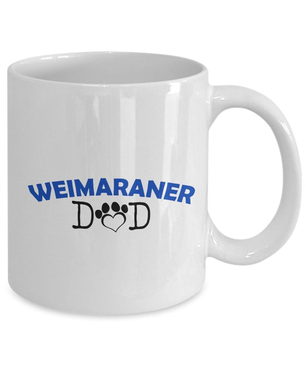 Spreadpassion Funny Weimaraner Couple Mug – Weimaraner Dad – Weimaraner Mom – Weimaraner Lover Gifts - Unique Ceramic Gifts Idea (Dad) Dad Variant Sold Out Or Unavailable
