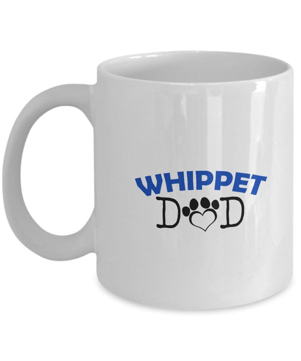 spreadpassion Funny Whippet Couple Mug - Whippet Dad - Whippet Mom - Whippet Lover Gifts - Unique Ceramic Gifts Idea (Mom) Dad Variant sold out or unavailable