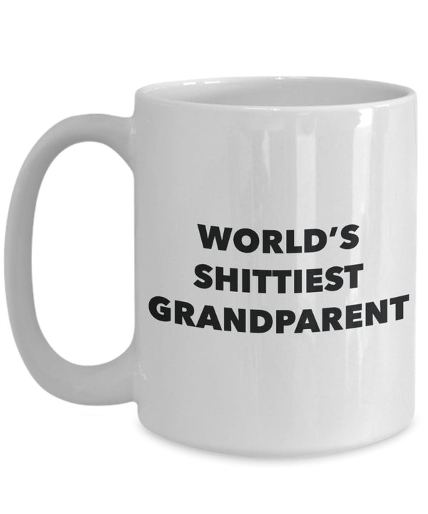Spreadpassion Grandparent Mug - Coffee Cup - World's Shittiest Grandparent - Grandparent Gifts - Funny Novelty Birthday Present Idea White Variant Sold Out Or Unavailable