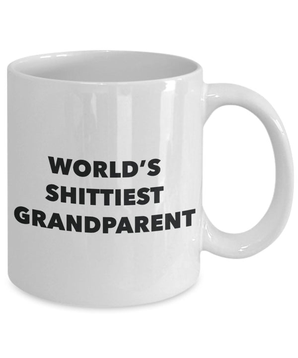 Spreadpassion Grandparent Mug - Coffee Cup - World's Shittiest Grandparent - Grandparent Gifts - Funny Novelty Birthday Present Idea White Variant Sold Out Or Unavailable