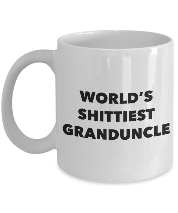 spreadpassion Granduncle Mug - Coffee Cup - World's Shittiest Granduncle - Granduncle Gifts - Funny Novelty Birthday Present Idea White Variant sold out or unavailable