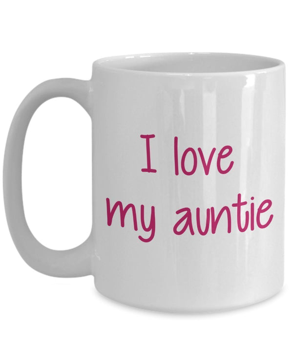 Spreadpassion I Love My Auntie Mug - Funny Tea Hot Cocoa Coffee Cup - Novelty Birthday Christmas Anniversary Gag Gifts Idea White Variant Sold Out Or Unavailable