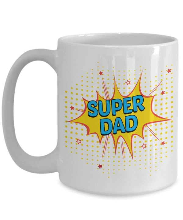 Spreadpassion Kaffee Tassen Die Sagen Super Dad – Funny Tee Hot Cocoa Kaffeetasse – Neuheit Geburtstag Weihnachten Jahrestag Gag Geschenke Idee Weiß Variant Sold Out Or Unavailable