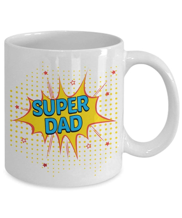 Spreadpassion Kaffee Tassen Die Sagen Super Dad – Funny Tee Hot Cocoa Kaffeetasse – Neuheit Geburtstag Weihnachten Jahrestag Gag Geschenke Idee Weiß Variant Sold Out Or Unavailable