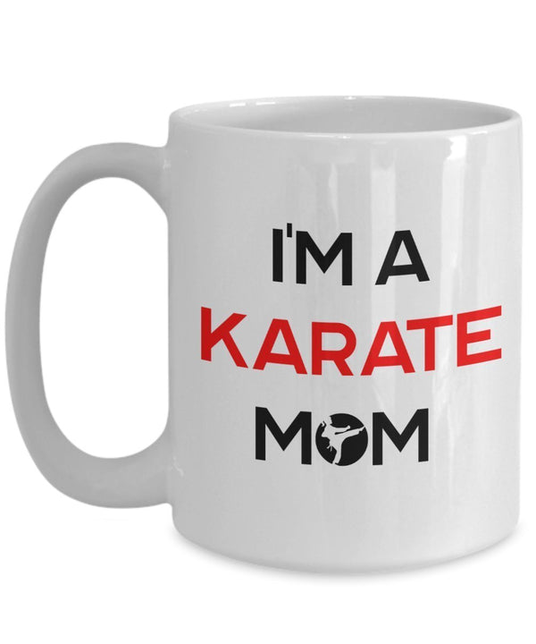 Spreadpassion Karate Mom Mug - Funny Tea Hot Cocoa Coffee Cup - Novelty Birthday Christmas Anniversary Gag Gifts Idea White Variant Sold Out Or Unavailable