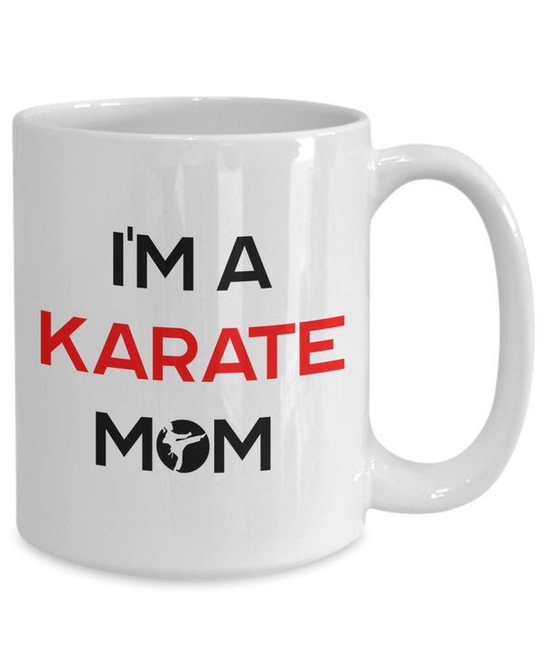 Spreadpassion Karate Mom Mug - Funny Tea Hot Cocoa Coffee Cup - Novelty Birthday Christmas Anniversary Gag Gifts Idea White Variant Sold Out Or Unavailable
