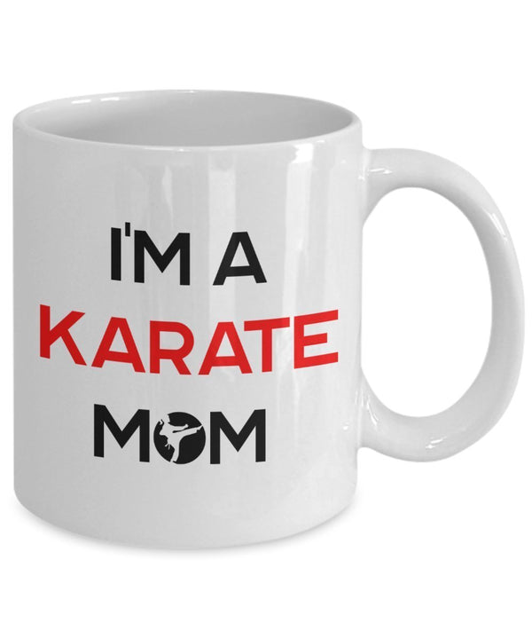 Spreadpassion Karate Mom Mug - Funny Tea Hot Cocoa Coffee Cup - Novelty Birthday Christmas Anniversary Gag Gifts Idea White Variant Sold Out Or Unavailable