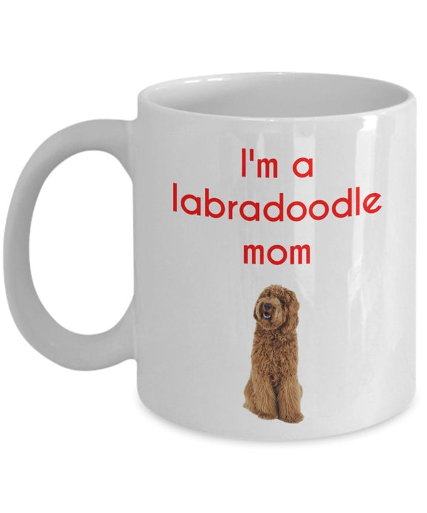 spreadpassion Labradoodle Mom Tasse – Hundeliebhaber Geschenk – Funny Tee Hot Cocoa Kaffeetasse – Neuheit Geburtstag Weihnachten Jahrestag Gag Geschenke Idee Weiß Variant sold out or unavailable