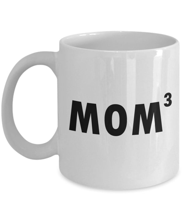 spreadpassion Mom Cubed Mug - Funny Tea Hot Cocoa Coffee Cup - Novelty Birthday Christmas Anniversary Gag Gifts Idea White Variant sold out or unavailable