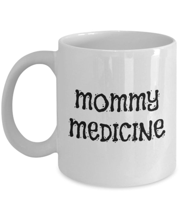 spreadpassion Mommy Medicine Mug - Coffee Cup - Funny Gift Present For Mom - Tea Hot Chocolate Wine White Variant sold out or unavailable