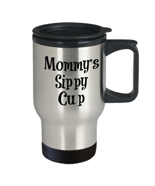 Spreadpassion Mommy's Sippy Cup Mug - Coffee Cup - Tea Wine Hot Chocolate - Funny Gift