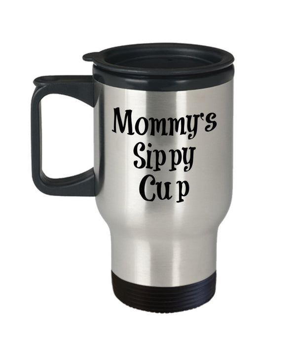 spreadpassion Mommy's Sippy Cup Mug - Coffee Cup - Tea Wine Hot Chocolate - Funny Gift