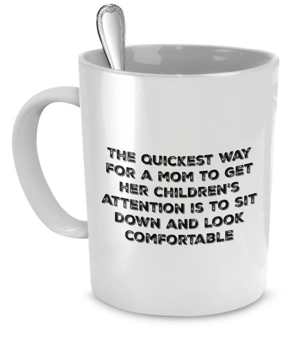 spreadpassion Mug For Mom - Good Life Advice - Funny Mugs For Moms - Mugs For Parents