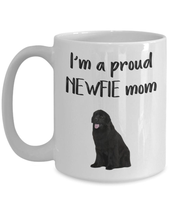 Spreadpassion Newfie Mom Mug - Funny Tea Hot Cocoa Coffee Cup - Novelty Birthday Gift Idea White Variant Sold Out Or Unavailable