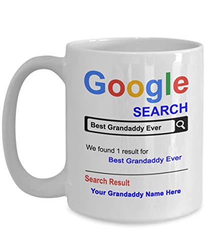Spreadpassion Personalized Grandaddy Mug - Best Grandaddy Ever Coffee Cup - Gift For Grandaddy - Thank You Gifts For Christmas Birthday
