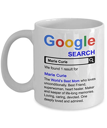 spreadpassion Personalized Mom Mug - Mother's Day Gifts Idea - Gifts for Mom from Son - Mom Gifts from Daughter- Custom Name Mom Mug