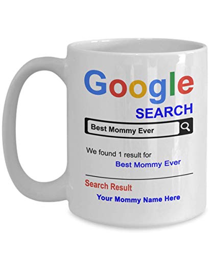 Spreadpassion Personalized Mommy Mug - Best Mommy Ever Coffee Cup - Personalized Mother's Day Gifts - Gift For Mommy - Thank You Gifts For Christmas Birthday