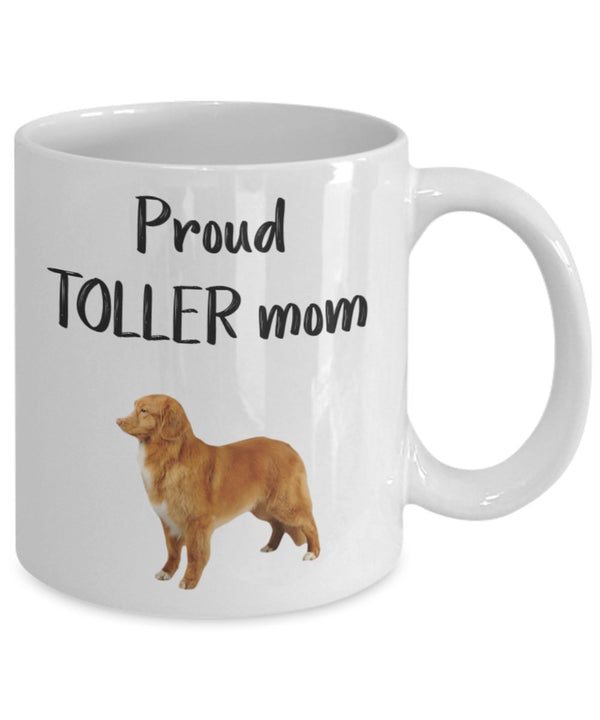 Spreadpassion Proud Toller Mom Mug - Funny Tea Hot Cocoa Coffee Cup - Novelty Birthday Gift Idea White Variant Sold Out Or Unavailable