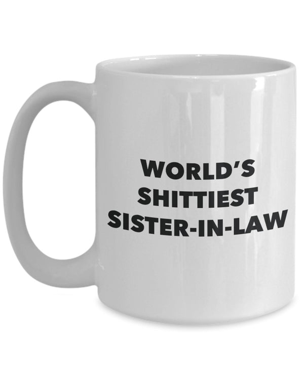Spreadpassion Sister-in-law Mug - Coffee Cup - World's Shittiest Sister-in-law - Sister-in-law Gifts - Funny Novelty Birthday Present Idea White Variant Sold Out Or Unavailable
