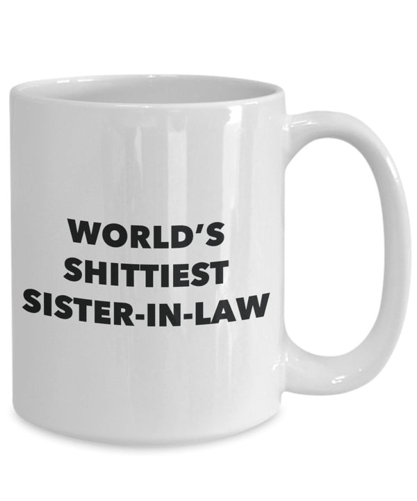 Spreadpassion Sister-in-law Mug - Coffee Cup - World's Shittiest Sister-in-law - Sister-in-law Gifts - Funny Novelty Birthday Present Idea White Variant Sold Out Or Unavailable
