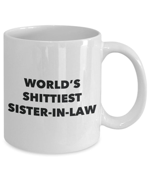 Spreadpassion Sister-in-law Mug - Coffee Cup - World's Shittiest Sister-in-law - Sister-in-law Gifts - Funny Novelty Birthday Present Idea White Variant Sold Out Or Unavailable