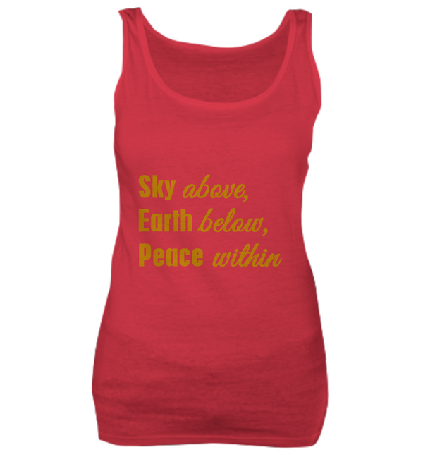 Spreadpassion Sky Above Earth Below Peace Within White Variant Sold Out Or Unavailable