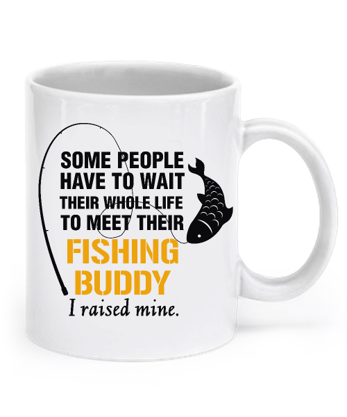 spreadpassion Some people have to wait their whole life to meet their fishing buddy. I raised mine
