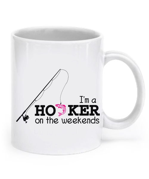 spreadpassion Hooker on the weekends mug